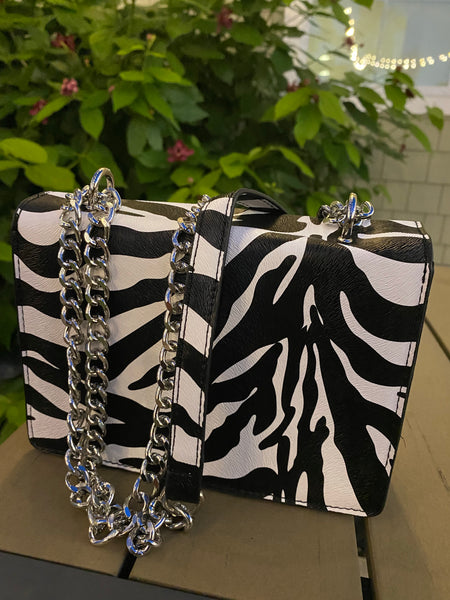 Zebra purse